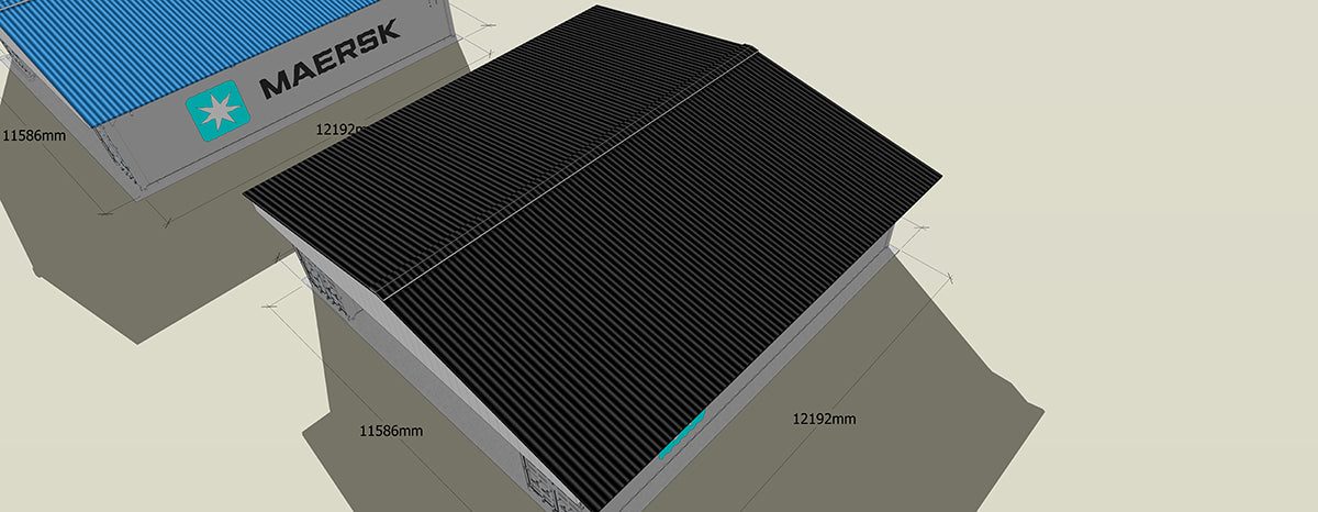 Shipping Container Roof System Kits: Prefabricated Roofing Kits